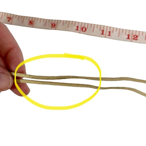 Red Faceted Glass Beaded Faux Suede Cord Slide Lock Necklace - Picture 8 of 10